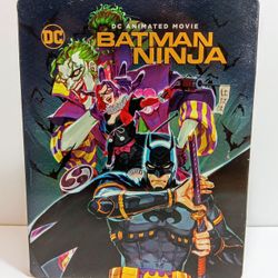 Batman Ninja Blu-ray + DVD Steelbook Very Good  