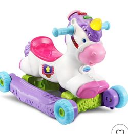 VTech Prance & Rock Learning Unicorn – Rocker to Ride-On Toy