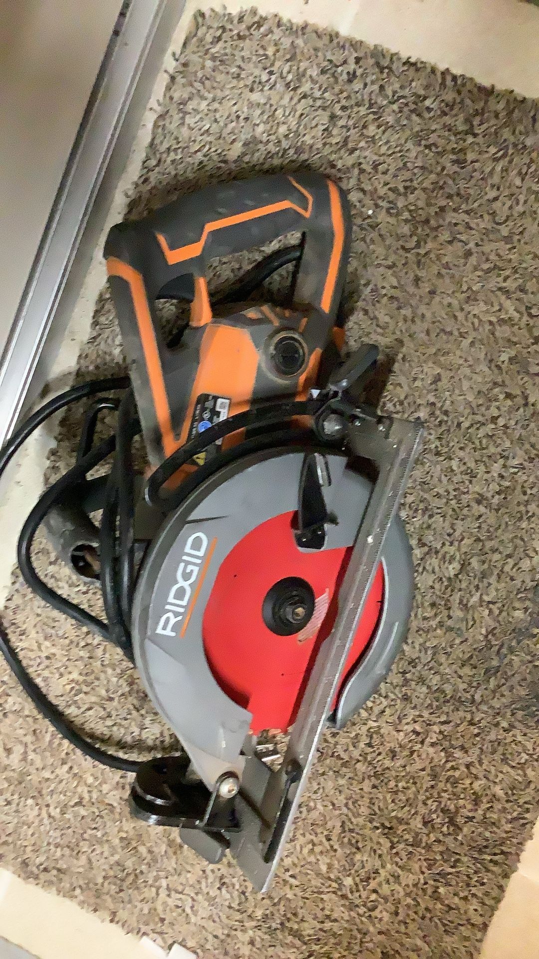 RIDGID 7.5” 15 Amp WORM DRIVE Circular Saw