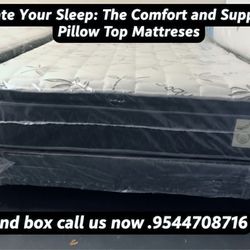 ✨ Premium Pillow Top Sets - 10/10 Condition - Upgrade Your Sleep Today
