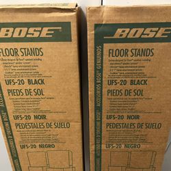 BOSE UFS-20 Series II universal floorstands
