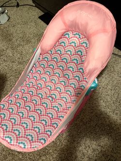 Baby bath support