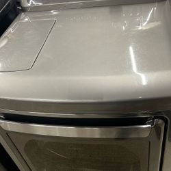 LG Gray Electric Gas Dryer 