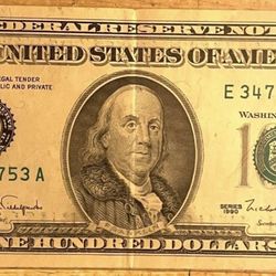 1990 $100 Bill