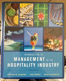 Intro to Management in the Hospitality Industry