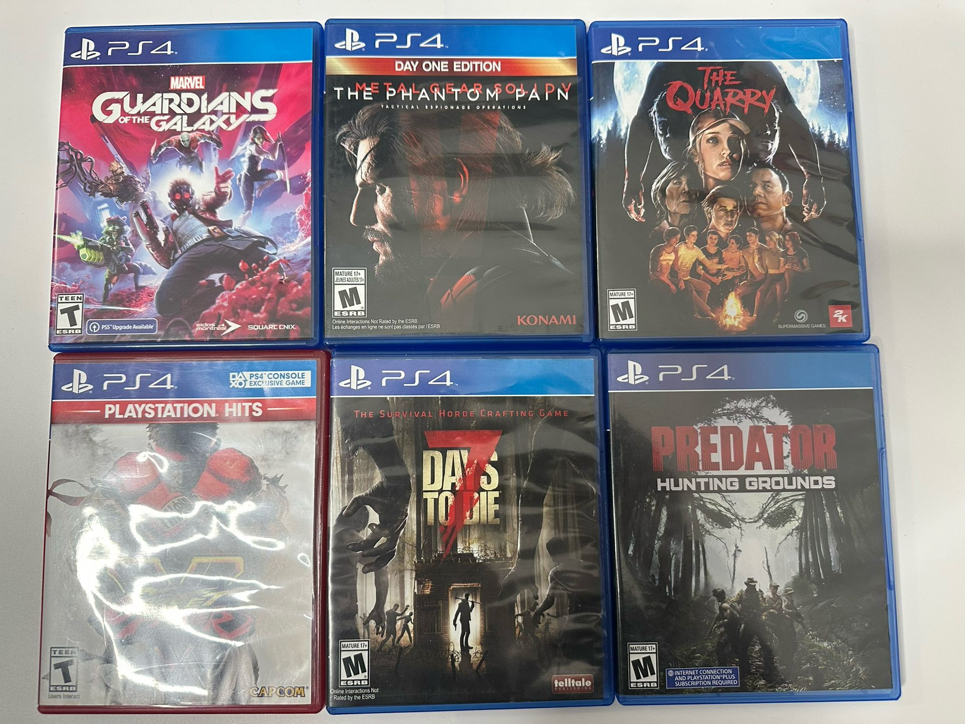 PS4 Games – Like New – $12 Each (Shipping Available)