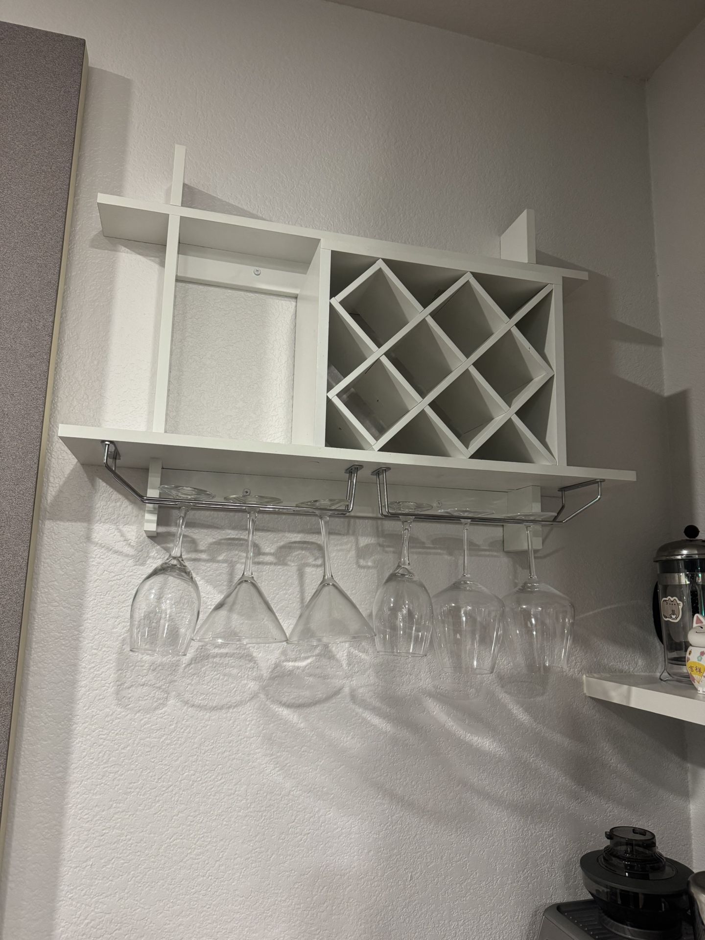 Wine Rack Wall Cabinet