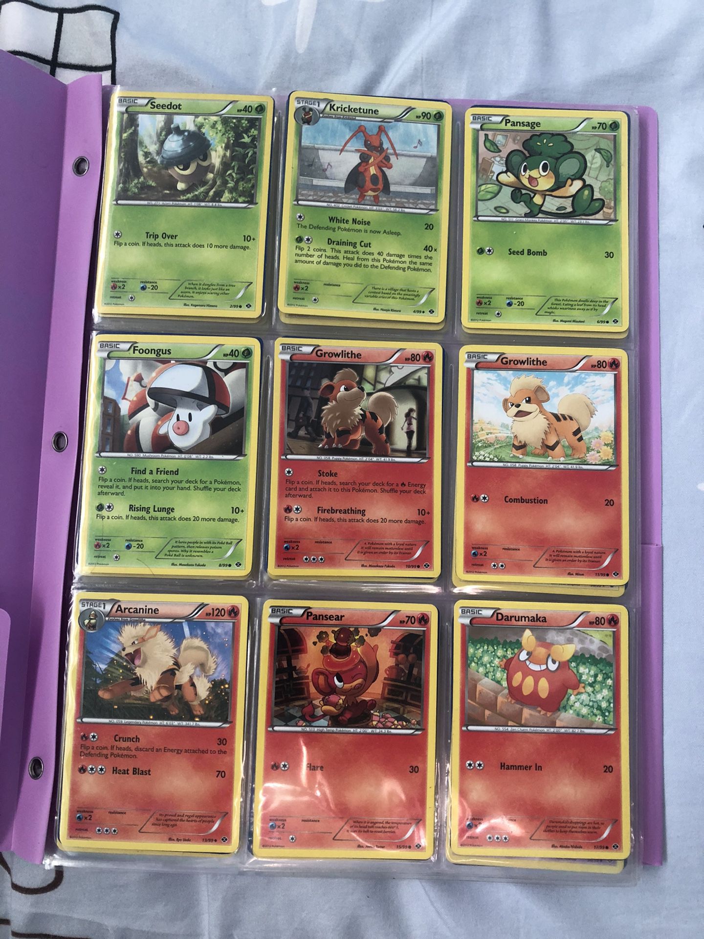 Pokémon 96 card set collection