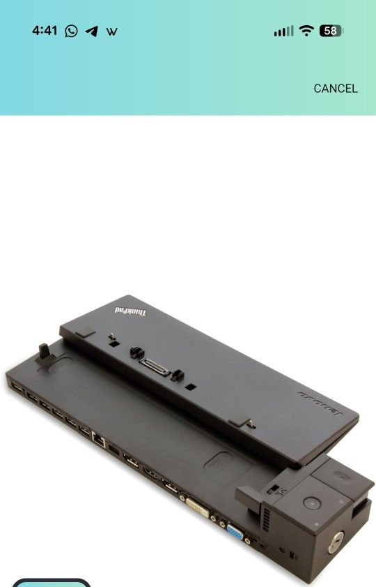 Lenovo ThinkPad ultra docking station OEM original manufacturer sealed in the box