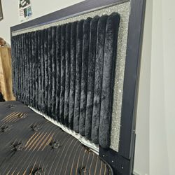 Queen Midnight Diamond Headboard