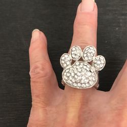 PET PAW RING