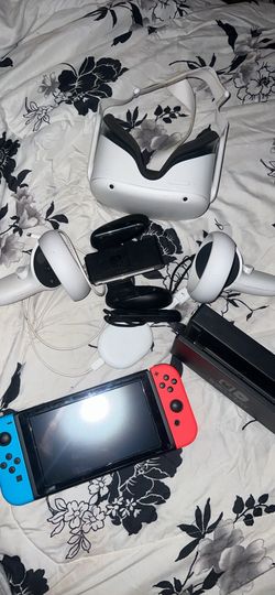 VR headset and Nintendo
