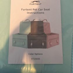 Pet Car Seat