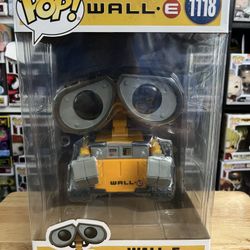 JUMBO 10 INCH WALL-E Funko Pop #1118 Disney Pixar Movies Walle Animation Robot