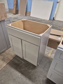 Grey Vanity Base