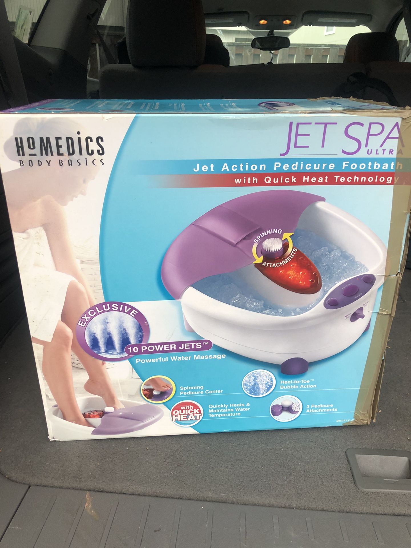 Homedics - Foot Jet Spa