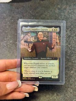 Magic the Gathering Captain Picard Promo Cards