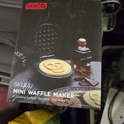 This is a Dash Skull Mini Waffle Make