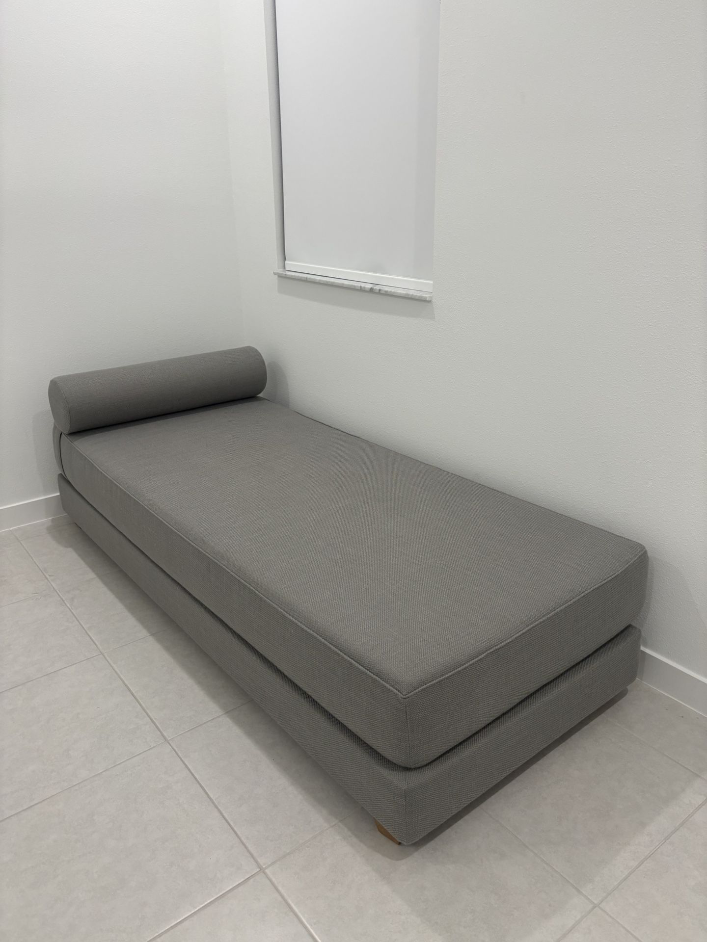 CB2 Sleeper Sofa,daybed Grey