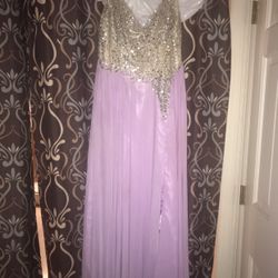 Gorgeous Lavender Prom Dress 