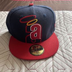 New Era Hat Angels Size 7 3/8