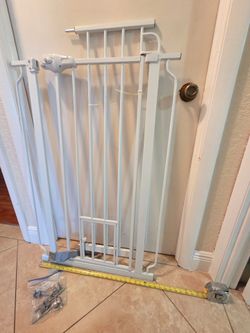 Baby Gate- Extra High with Cat door.