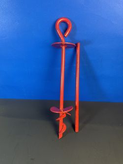 Heavy Duty Tie Out Stake Spiral Strong Ground Anchor 