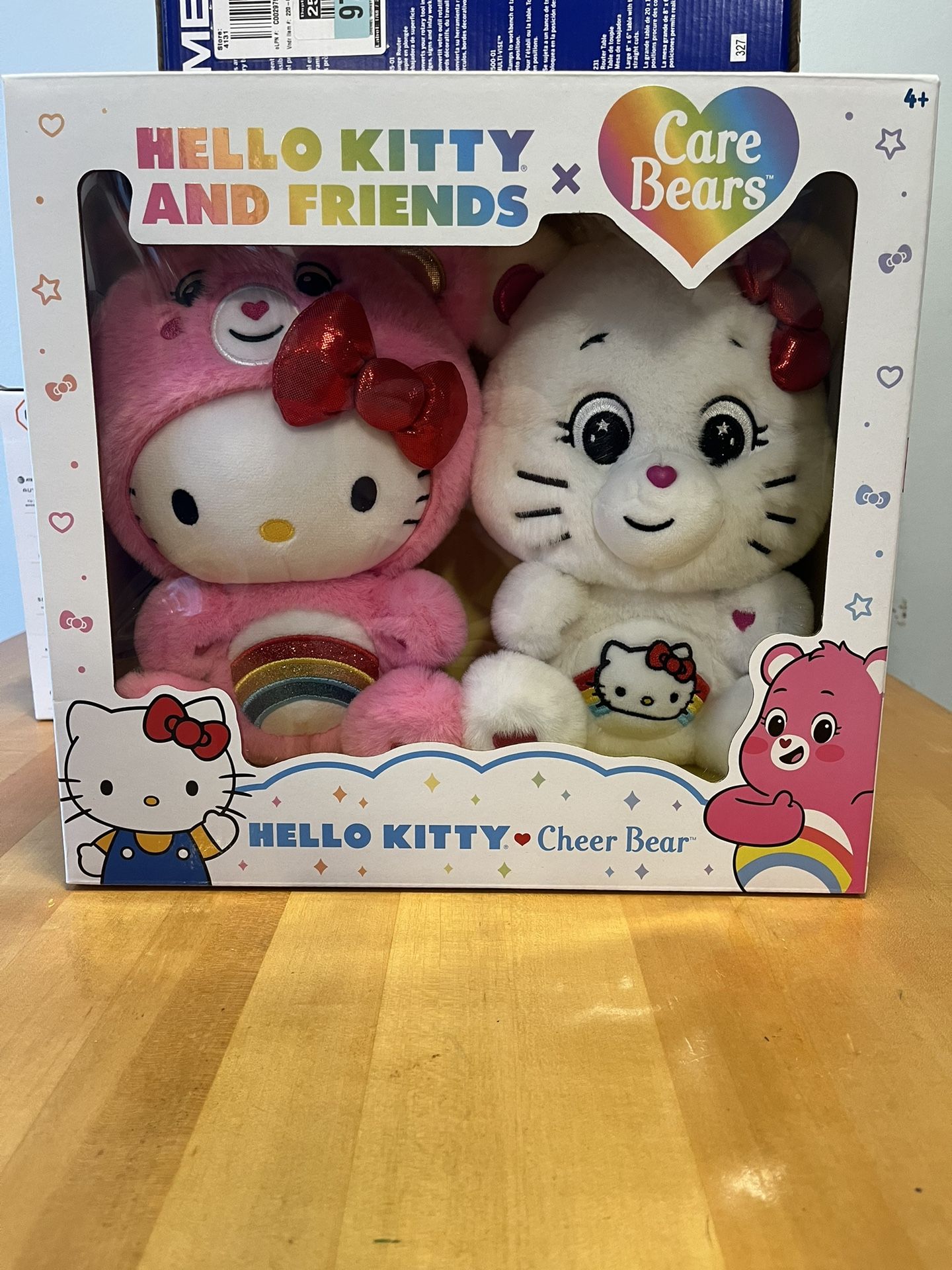 Hello Kitty and Friends x Care bears Hello kitty Cheer Bear