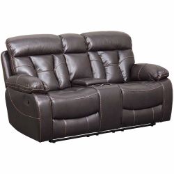 Reclining Love Seat With Center 