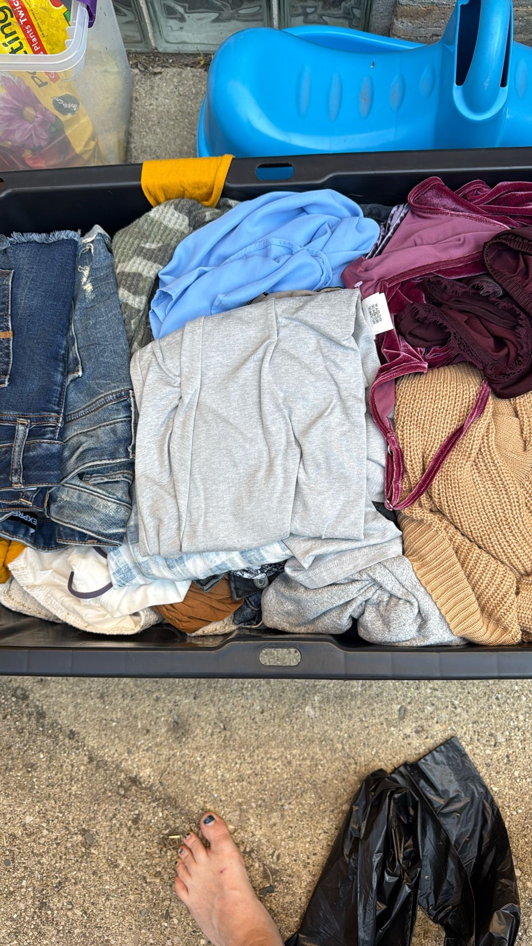 Bin Of Women’s Clothing