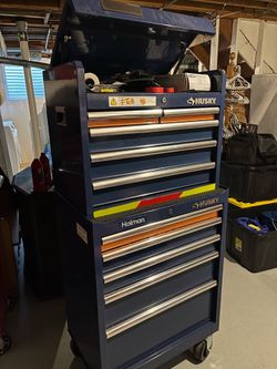 Husky 32” soft close 10 drawer tool box