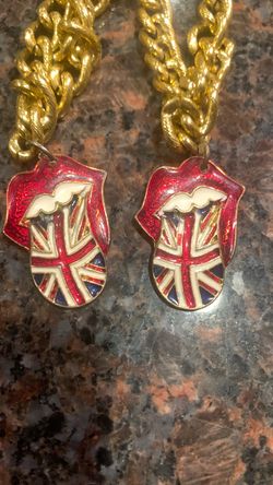 Rare find ROLLING STONES COSTUME CHARMS FROM 1970s