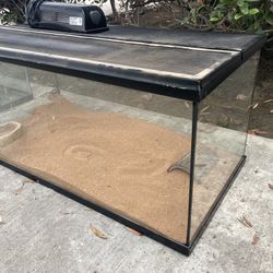 52gallon Tank For Snake Or Lizard 37X19.5X18 LxWxH