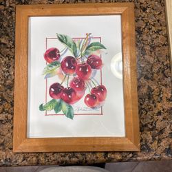Framed Cherries