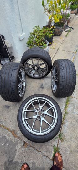 Forged Subaru STI OEM rims