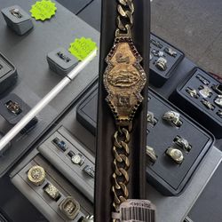 10k ID Link Bracelet 