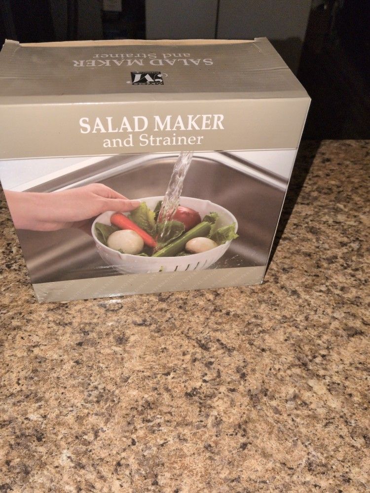 Salad Maker And Strainer