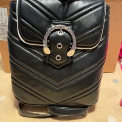 Circus by Sam Edelman Carmen Mini Backpack Black Silver