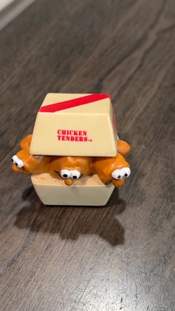 🍗 Vintage Burger King Chicken Tenders Toy! 🍗