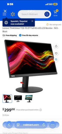 Monitor for sale