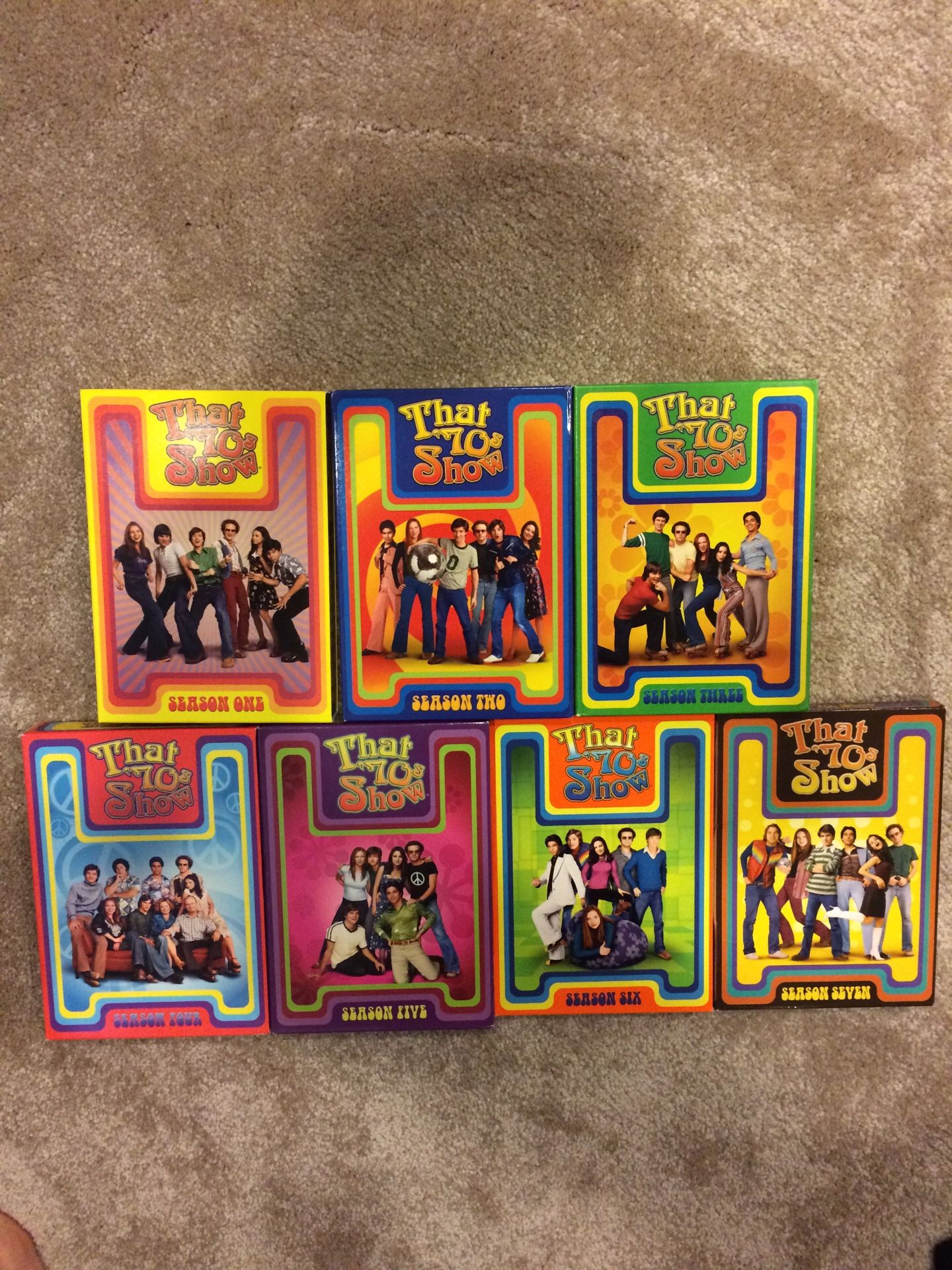 That '70s Show DVDs (seasons 1-7)