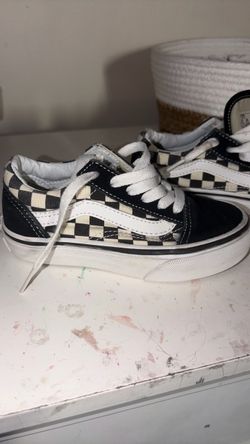 Vans Old Skool Checkerboard Low-Top Sneakers