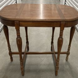 Wooden Table (32” L x19.5” W x 29” H)