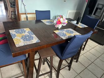 Kitchen table, tall boy