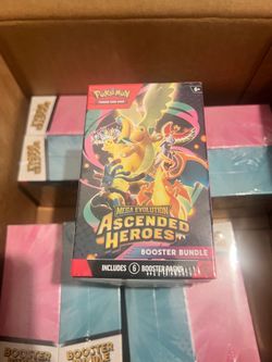 LOT of 10 Pokemon ascended heroes booster bundle