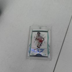 Terrence Shannon Jr Trinity 2023 Autograph  /20 