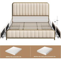 Full Size Bed Frame With Under storage 