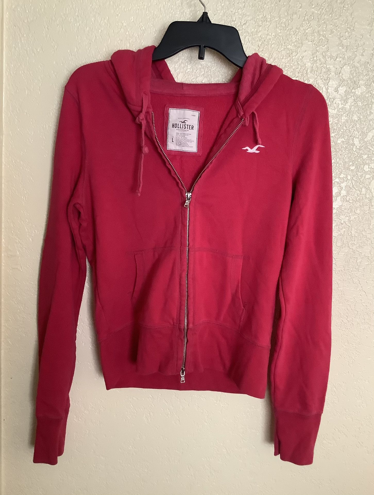 Hollister Full-Zip Hoodie Size L $15