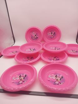 Pretty Bows Minnie Mouse pp Plates.