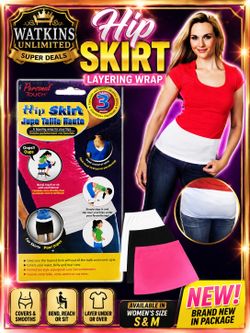 🔥 NEW Hip Skirt Layering Wrap – 3 Pack! 🔥